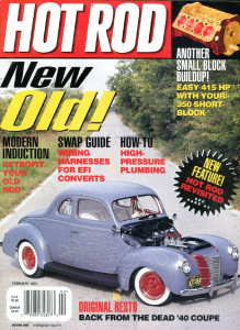 HOT ROD 2001 FEB - EFI, NANCY, MARQUEZ's DREAMBOAT